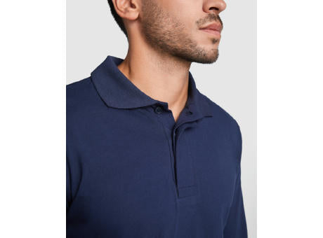 FLAMMHEMMENDES POLOSHIRT SANTANA S/S NAVY BLUE