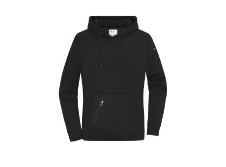 Ladies' Hoody Interlock OCS Blended & RCS - Stylischer Hoody in technischem Look