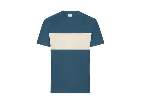 T-Shirt colour-block UNISEX OCS Standard - Unisex T-Shirt mit Kontrasteinsatz