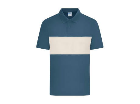 Polo colour-block UNISEX OCS Standard - Unisex Poloshirt mit Kontrasteinsatz