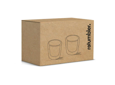 Thermo Espressobecher RETUMBLER-DUOSHOT GLASS