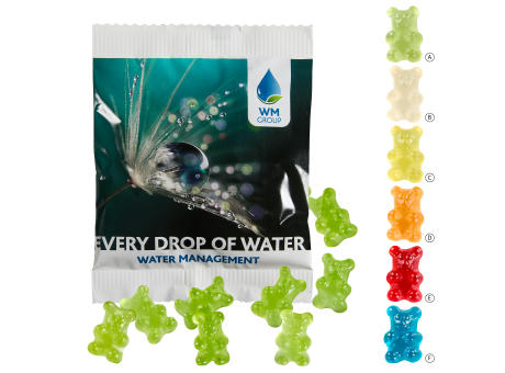 1-farbige Premium-Bärchen 20 g
