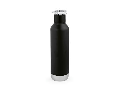 Spiglo Trinkflasche aus recy.Edelstahl, 780 ml. Mit radförmigem Deckel