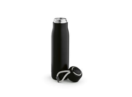 Lena Trinkflasche recy.Edelstahl, 570 ml. Mit Tragegriff aus rPET