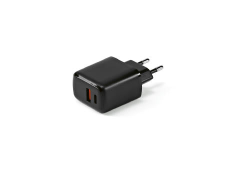 Franklin Wandladegerät rABS, 20W. Schnellladung über USB-C und USB-A