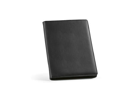 Orwell A4-Mappe aus rPU. Notizblock mit 64-seitigem FSC® und Reißverschluss