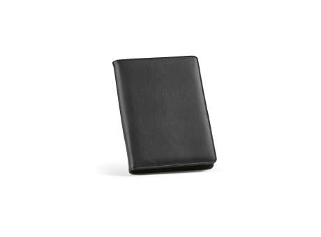 Orwell A5-Mappe aus rPU. Notizblock mit 64-seitigem FSC® und Reißverschluss