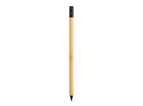 Kerouac Tintenloser Stift. Bambus mit Graphitspitze und Radiergummi