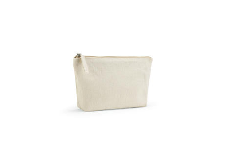 Cairo M 2,1L Kulturtasche, 320gsm recy.Baumwolle mit Reißverschluss