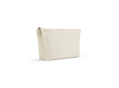 Cairo L 3,9L Kulturtasche, 320gsm recy.Baumwolle mit Reißverschluss