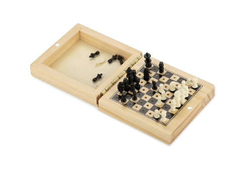 Schach aus Holz ILDE