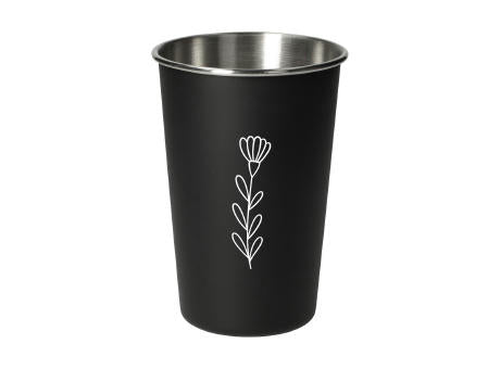 Edelstahlbecher "Metallo", 500 ml