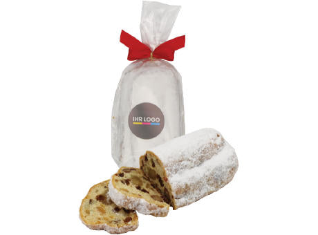 Christstollen 250gr. mit bedruckten Aufkleber