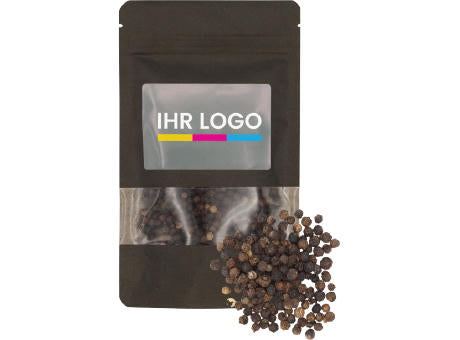 Pfeffer schwarz im Doypack groß Schwarz