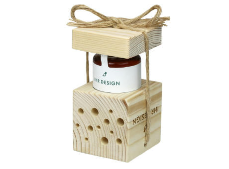 Wildbienenset Mini mit Honig Bino