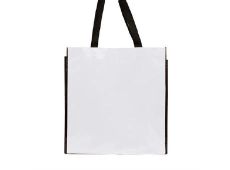 GLÄNZENDE LAMINIERTE TASCHE COAST S/EINHEITSGRÖSSE WHITE