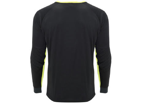 T-SHIRT PORTO S/M BLACK/FLUOR YELLOW