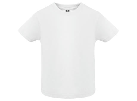 T-SHIRT BABY S/6 MONATE WHITE