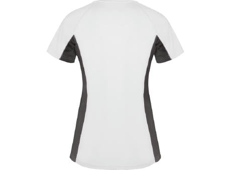 T-SHIRT SHANGHAI WOMAN S/S WHITE/DARK LEAD