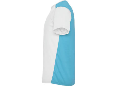 T-SHIRT DETROIT S/S WHITE/TURQUOISE