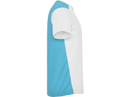 T-SHIRT DETROIT S/S WHITE/TURQUOISE