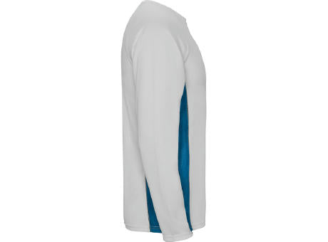 LANGÄRMLIGES T-SHIRT SHANGHAI S/S WHITE/ROYAL BLUE