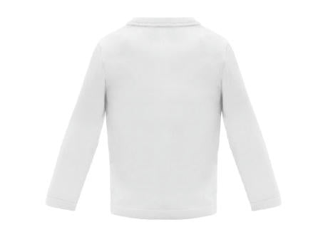 LANGÄRMLIGES T-SHIRT BABY S/6 MONATE WHITE