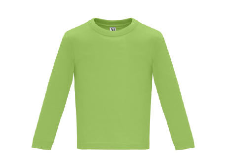 LANGÄRMLIGES T-SHIRT BABY S/6 MONATE WHITE