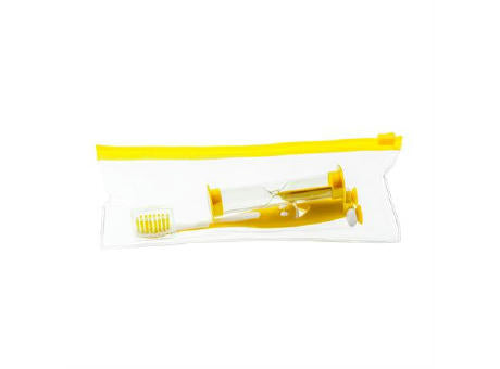 ZAHNBÜRSTENSET MESLER S/KIND EINHEITSGRÖSSE YELLOW