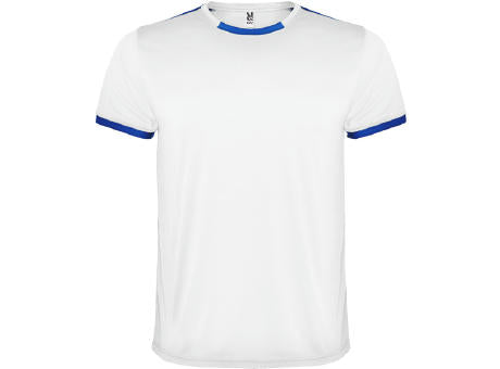 SPORTBEKLEIDUNG RACING S/S WHITE/ROYAL BLUE