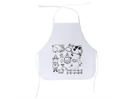 KINDERSCHÜRZE PACHU S/KIND EINHEITSGRÖSSE WHITE