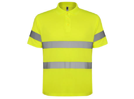 HOCHSICHTBARES POLOSHIRT POLARIS S/S FLUOR YELLOW