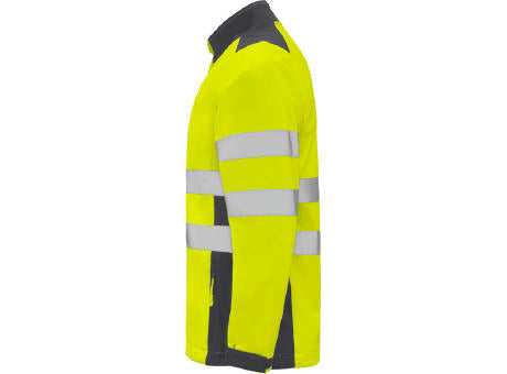 HOCHSICHBARES SOFTSHELL ANTARES S/S LEAD/FLUOR YELLOW