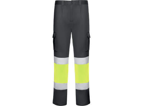 HOCHSICHTBARE HOSEN DAILY STRETCH HV S/38 LEAD/FLUOR YELLOW