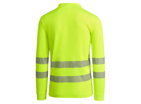 HOCHSICHTBARES LANGÄRMLIGES POLOSHIRT ATRIO S/S FLUOR YELLOW