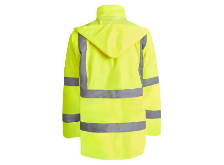 HOCHSICHTBARER PARKA MERAK S/S FLUOR YELLOW