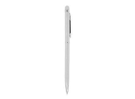 KUGELSCHREIBER MIT TOUCH-POINTER BAUME S/BLAUE TINTE WHITE