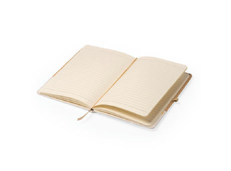 NOTIZBUCH BERT S/EINHEITSGRÖSSE GREIGE