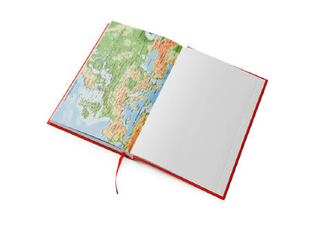 A5-TAGEBUCH HORUS S/EINHEITSGRÖSSE WHITE