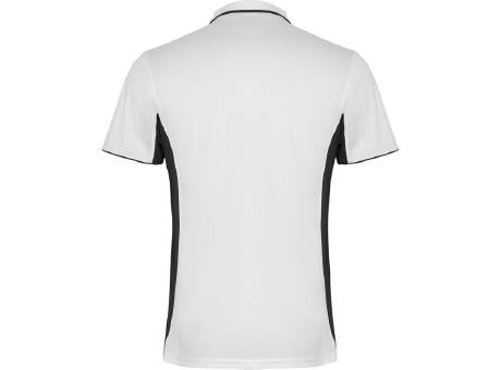 POLOSHIRT MONTMELO S/S WHITE/BLACK