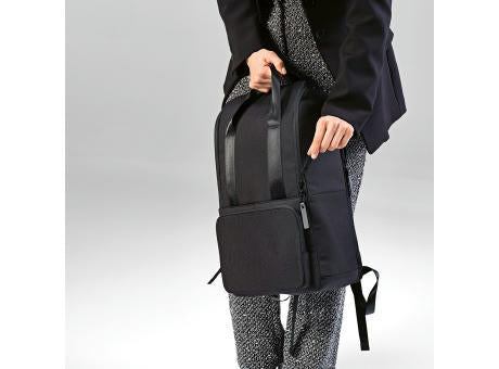 Bucharest 18L Rucksack aus rPET. Laptops bis 15.6"