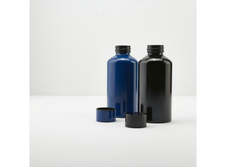 Yukon Trinkflasche rAluminium, 550 ml. Einwandig und Auslaufsicher