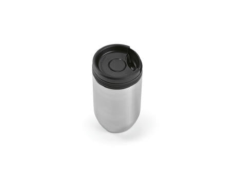Okavango Reisbecher recy.Edelstahl, 430ml. Dopplewandig und Auslaufsicher
