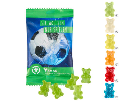 1-farbige Premium-Bärchen 15 g