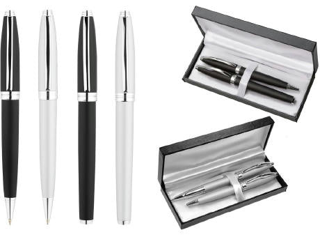 HK - 110 G15 Silber Kugelschreiber + Rollerball