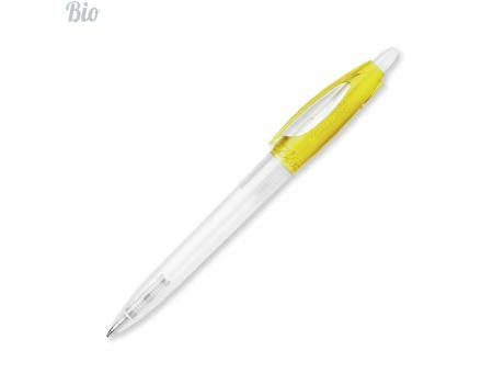 HK - BIO S! Clear White Kugelschreiber