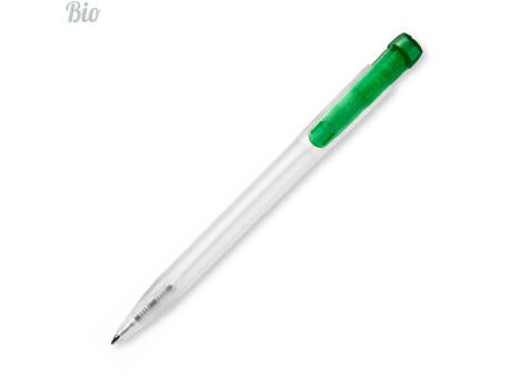 HK - INGEO PEN CLEAR White Kugelschreiber