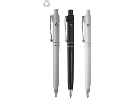 HK - RAJA CHROME RECYCLED Court Grey Kugelschreiber
