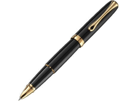 DIPLOMAT EXCELLENCE A2 Lack Schwarz Chrom Rollerball