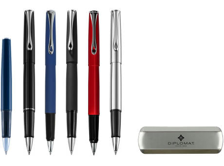 DIPLOMAT ESTEEM Lack Schwarz Rollerball